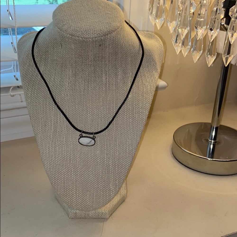 Leather Necklace 🖤